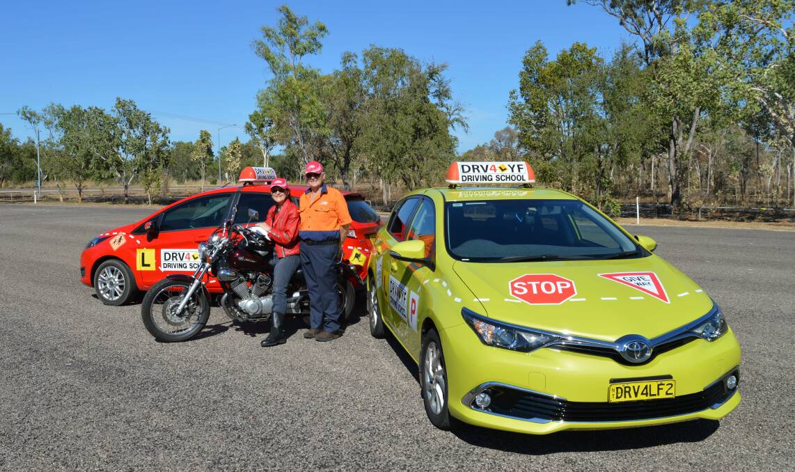 Safety first: Christopher and Pamela Dixon started DRV4LYF Driving School in 2007. DRV4LYF aims to teach people the skills needed to successfully drive for life. Photo: Chloe Follett