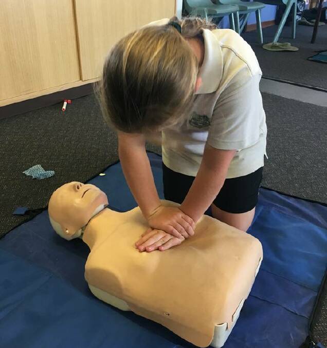The CPR training courses will be offered in Katherine.