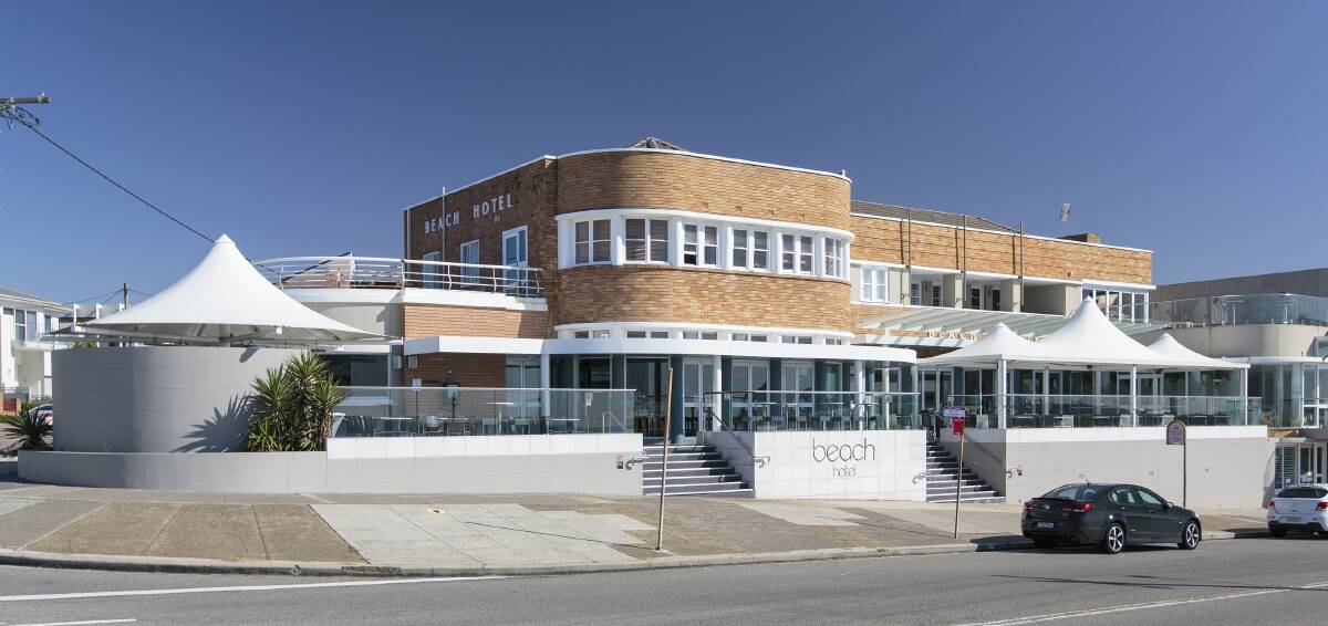 The Beach Hotel at Merewether is for sale.
