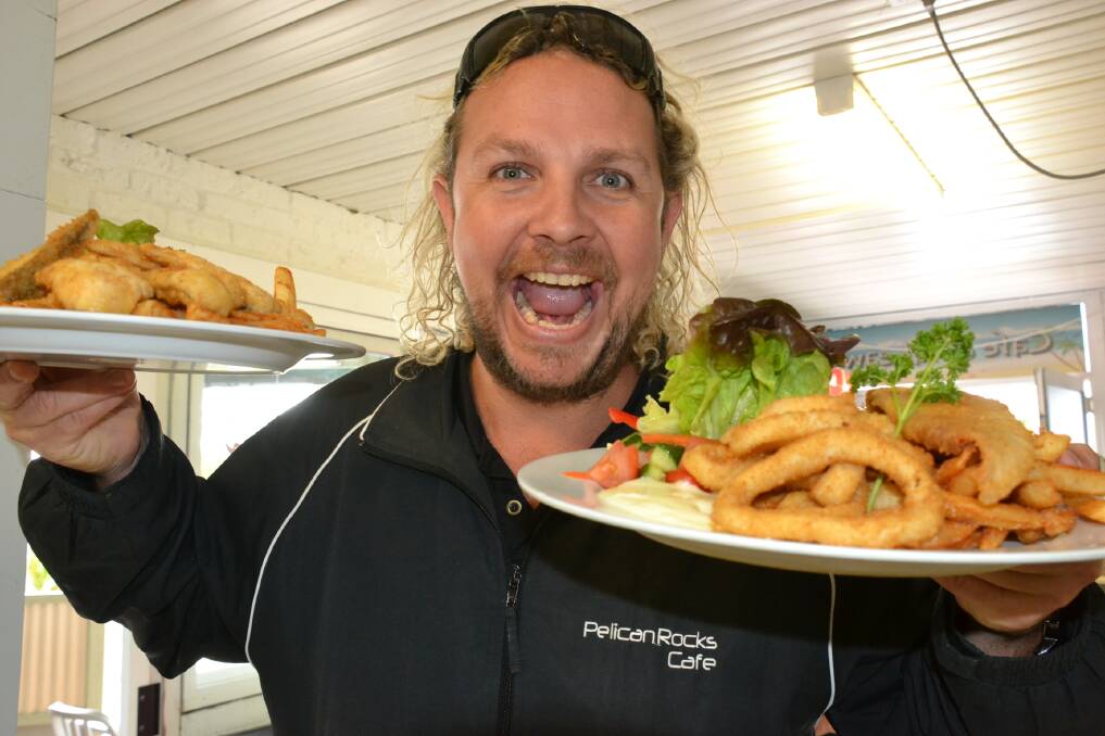 MORE AWARDS: Sam Cardow at Pelican Rocks is delighted with being named being named NSW best hot chips.