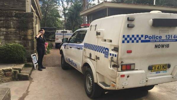 RESPONSE: South Coast Police enter Shoalhaven Zoo after the lion attack in May last year.

