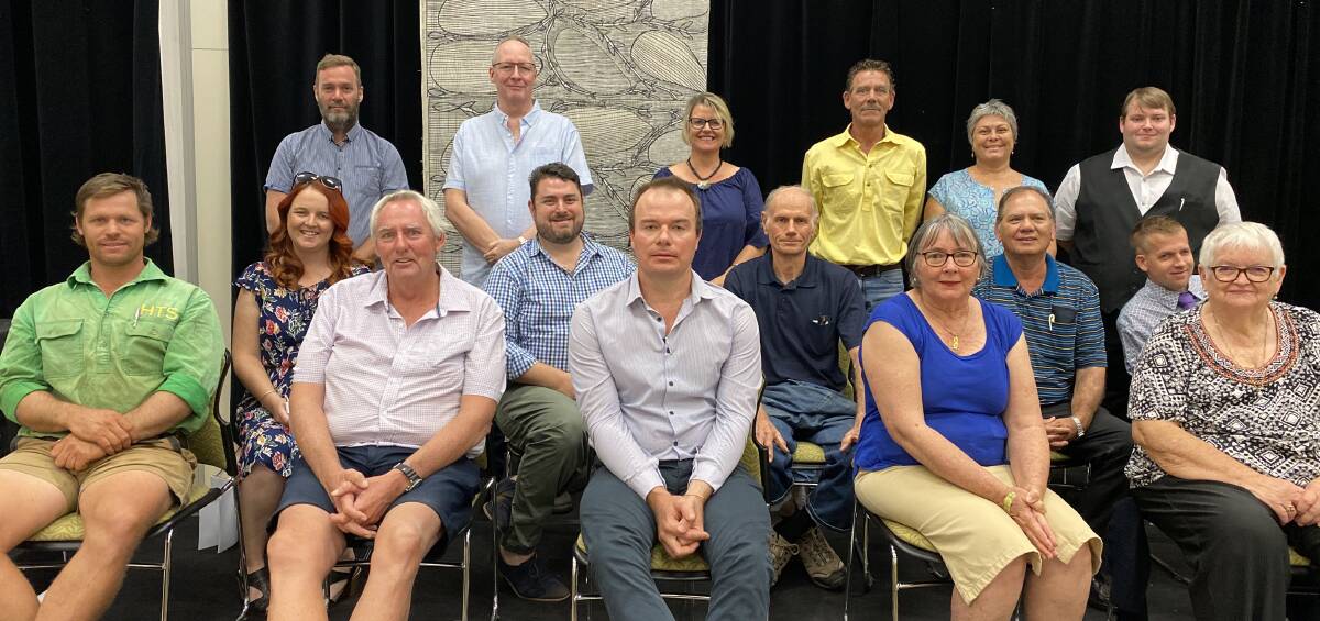 LINE-UP: Council nominees at a recent election Q and A session. Image: Supplied