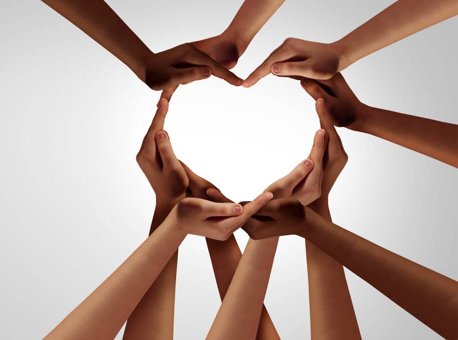 HELPING HAND: Wear red in February to support Heart Research Australia. Image: Shutterstock