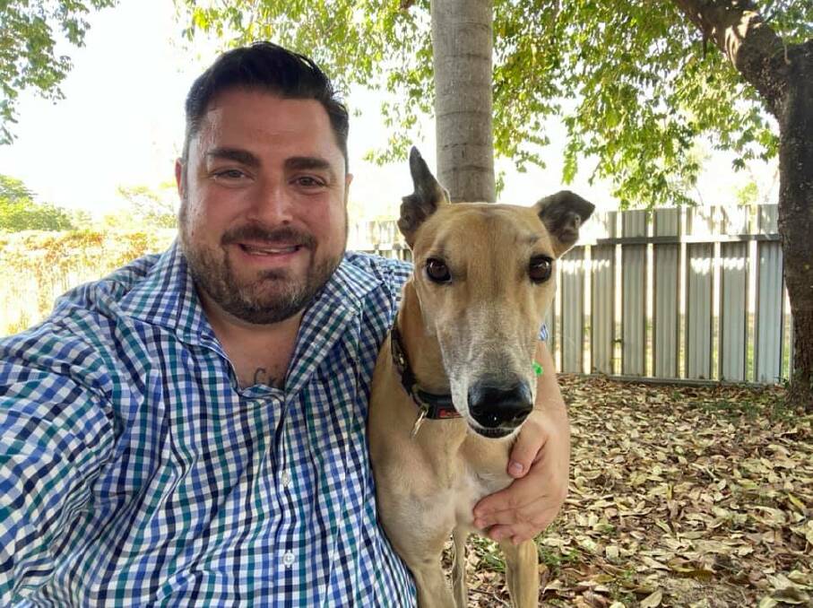 DYNAMIC DUO: Election candidate Ben Herdon and his dog Lily