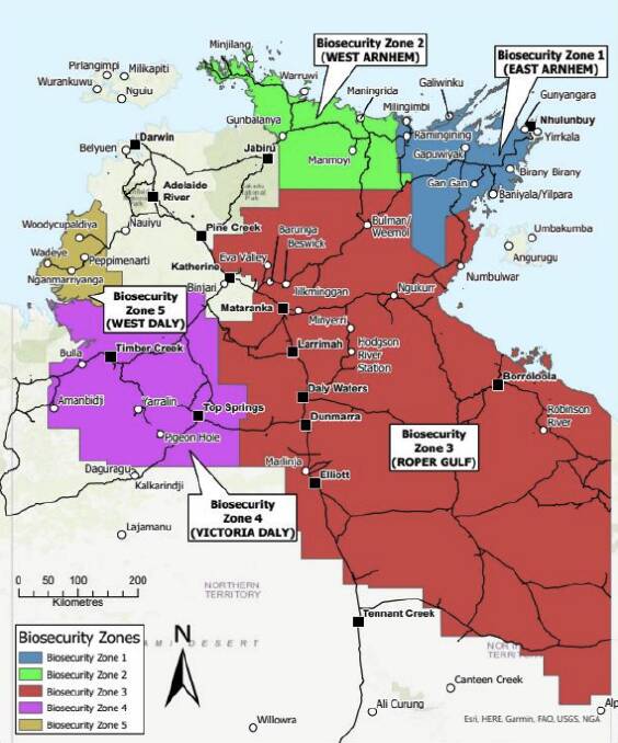 Biosecurity Zones have been established across the Northern Territory to slow the spread of COVID-19. Photo supplied.