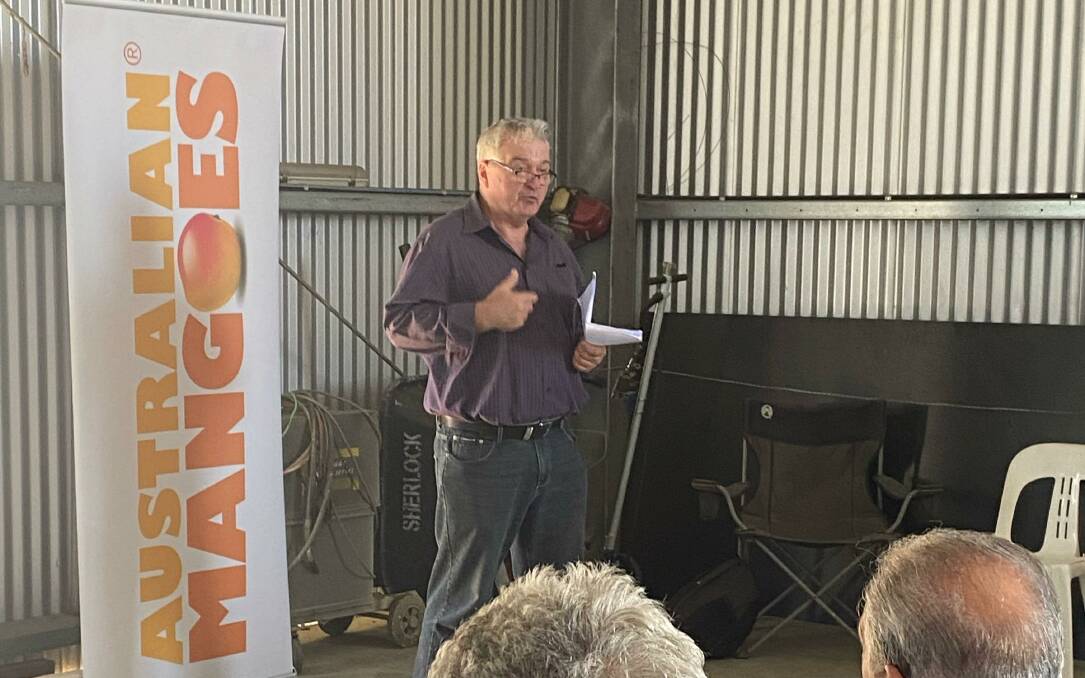 Australian Mango Industry Association CEO Brett Kelly said unseasonal winter conditions had slightly pushed back Northern Queensland farmers' harvest. Picture supplied