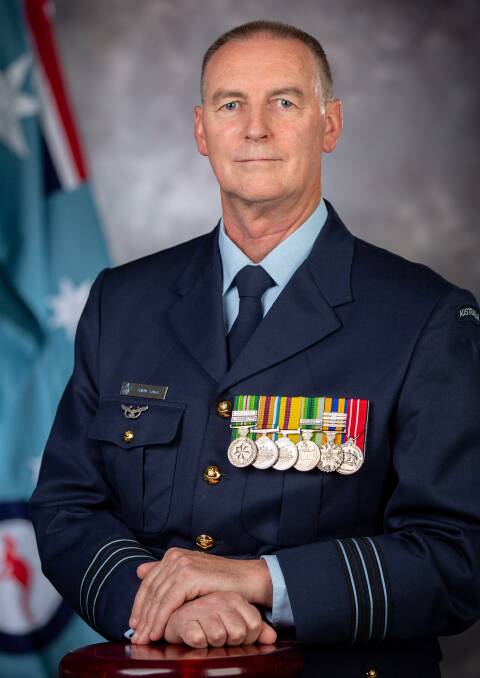 RAAF Tindal Senior Officer Wing Commander Shane Smith. Photo supplied.