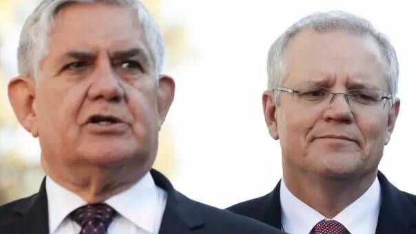 Minister for Indigenous Health Ken Wyatt seen here with PM Scott Morrison has increased funding for syphilis testing.