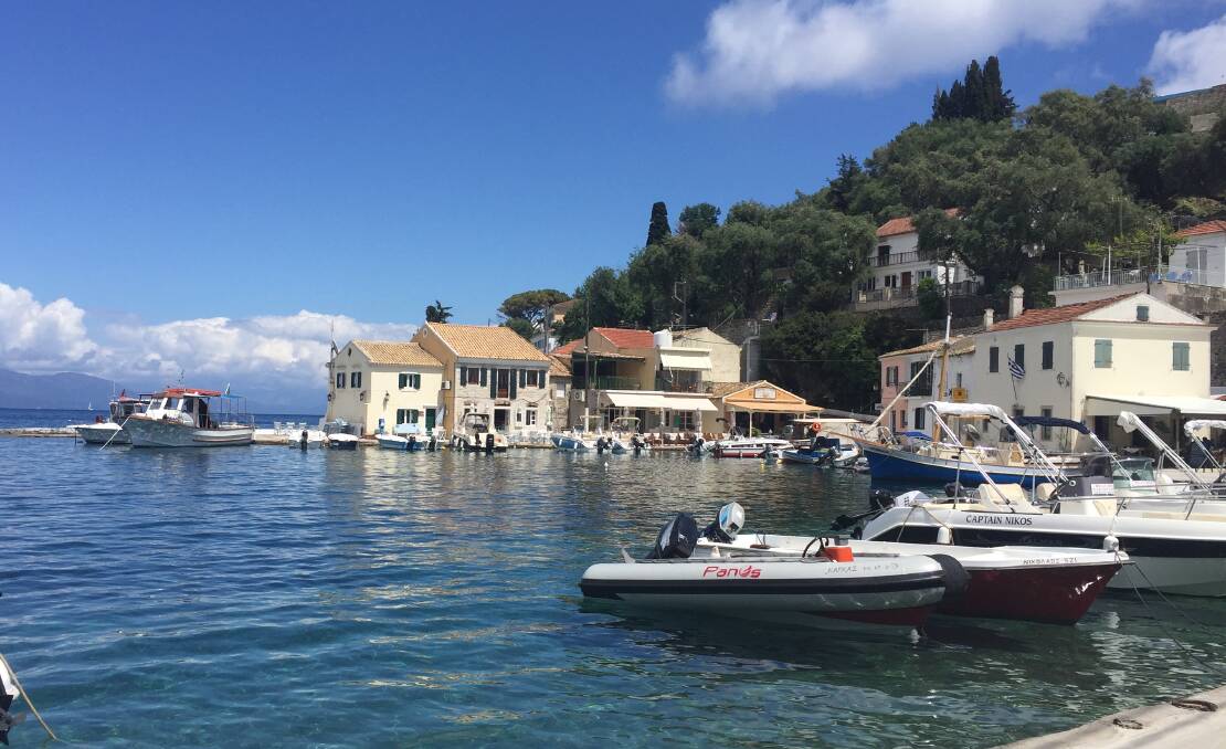 The village of Loggos lies in the centre of Paxos, where small, family run restaurants and taverns line the waterfront.