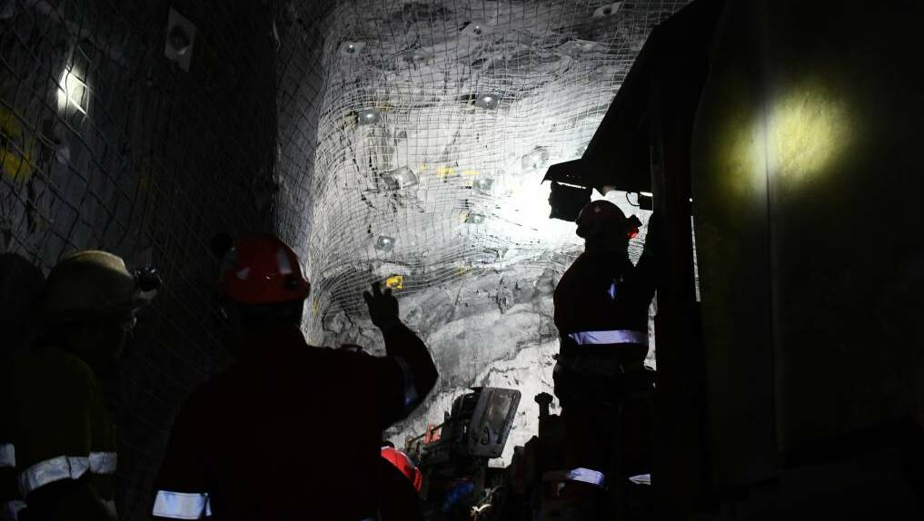 DIG DEEP: A look inside the Ballarat Gold Mine. Picture supplied.