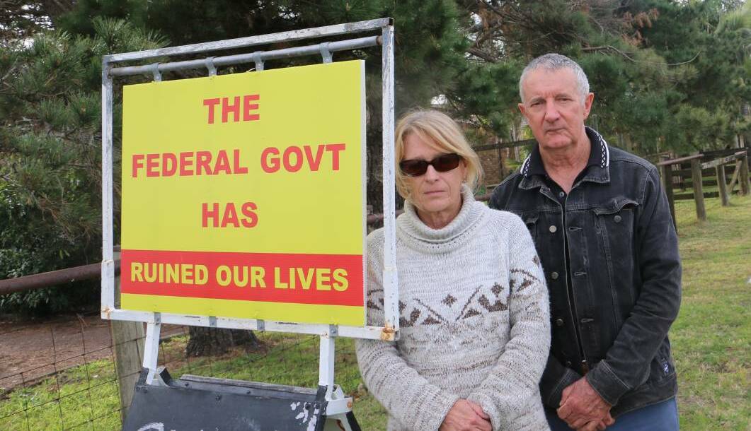 Lindsay Clout (pictured right) leads the Coalition Against PFAS. Picture: Newcastle Herald