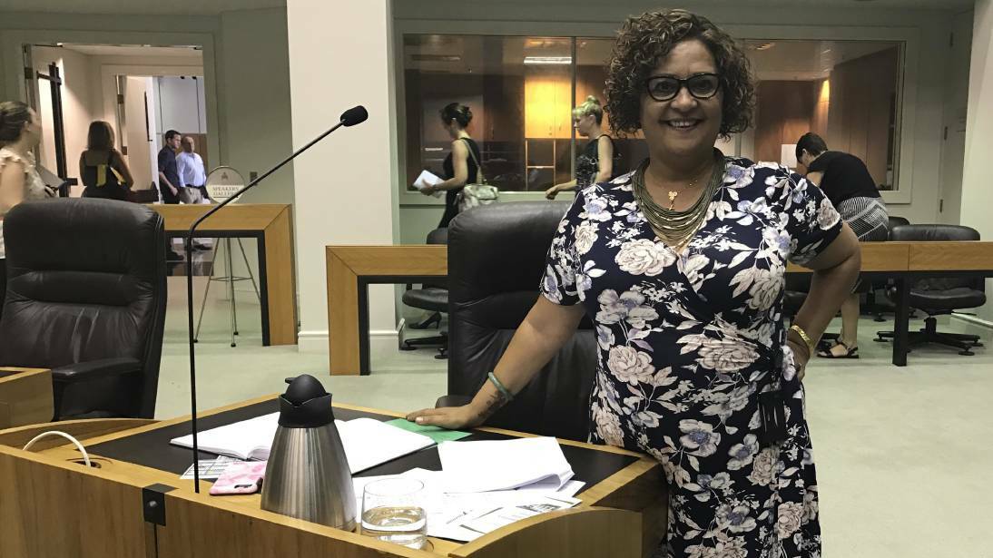 Katherine MP Sandra Nelson will present her maiden speech in the Northern Territory Parliament today. Picture: supplied