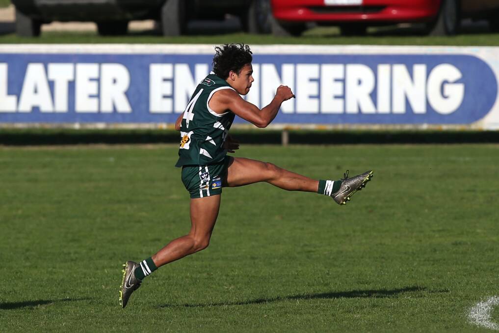 STANDOUT: A young Jamaine Jones playing for Hampden at interleague level in 2016. 