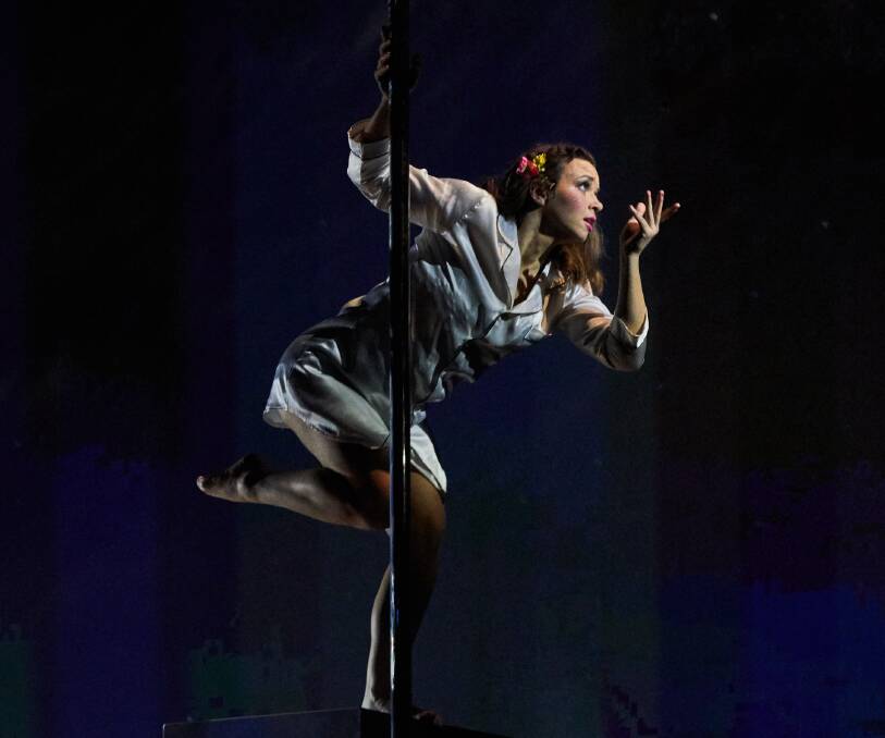 Kristy Sellars during her Australia's Got Talent Grand Final performance.