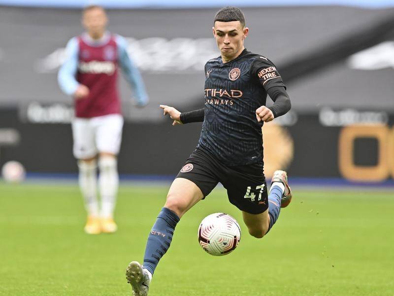 Substitute Phil Foden came to Man City's rescue, scoring the equaliser in the 1-1 draw at West Ham.