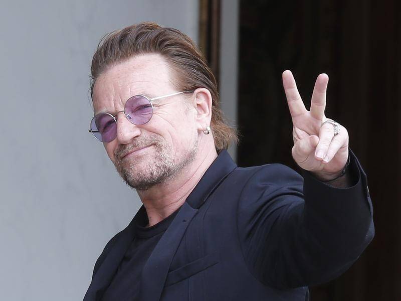 'I've seen a great doctor and with his care I'll be back to full voice,' Bono wrote on U2's website.