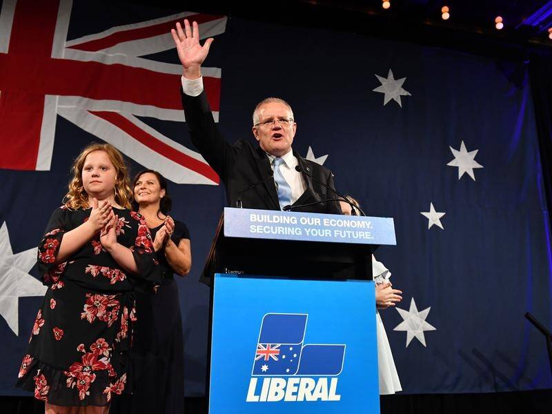 Prime Minister Scott Morrison appears to have the 76 seats he needs to form a majority government.