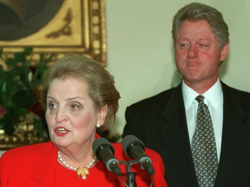 Former US president Bill Clinton has led the tributes to Madeleine Albright, who has died aged 84.