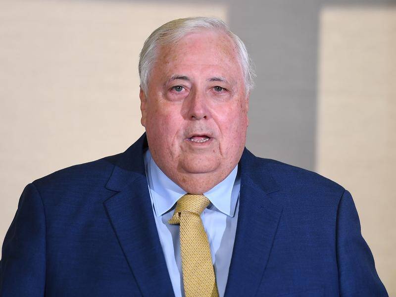 Clive Palmer was seeking up to $30 billion from Western Australian taxpayers.