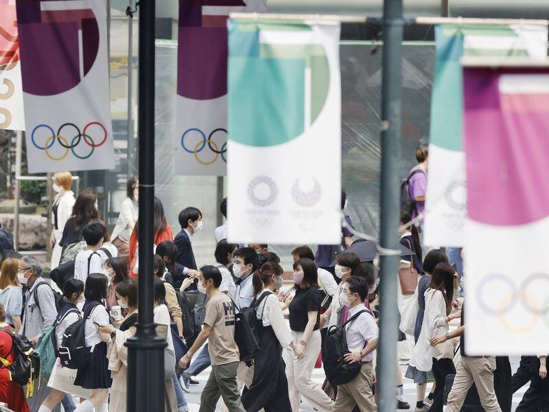 Fans have been banned from Olympic venues in Tokyo during the Games.