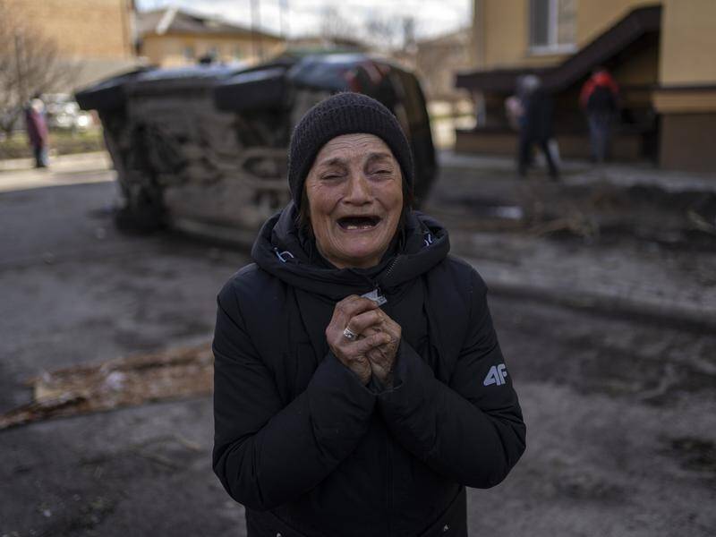 Russian atrocities in Bucha make it more difficult to negotiate peace, Ukraine's Zelenskiy says.