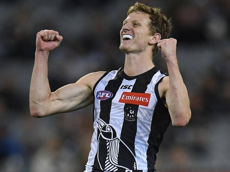 Will Hoskin-Elliot has committed his AFL future to Collingwood for the next four seasons.