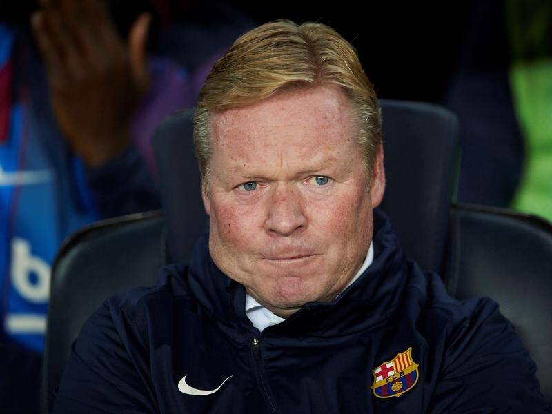 Barcelona's Ronald Koeman has been criticised for his team's results and performances.