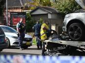 Police are bracing for revenge attacks after two women were gunned down in southwest Sydney. (Steven Saphore/AAP PHOTOS)