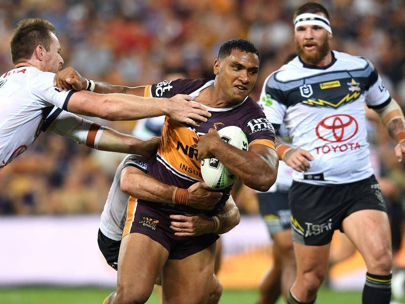 Broncos powerhouse Tevita Pangai was in impressive form in the win over North Queensland Cowboys.