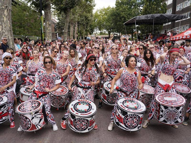Notting Hill Carnival is one of the largest street festival celebrations of its kind in Europe. (AP PHOTO)