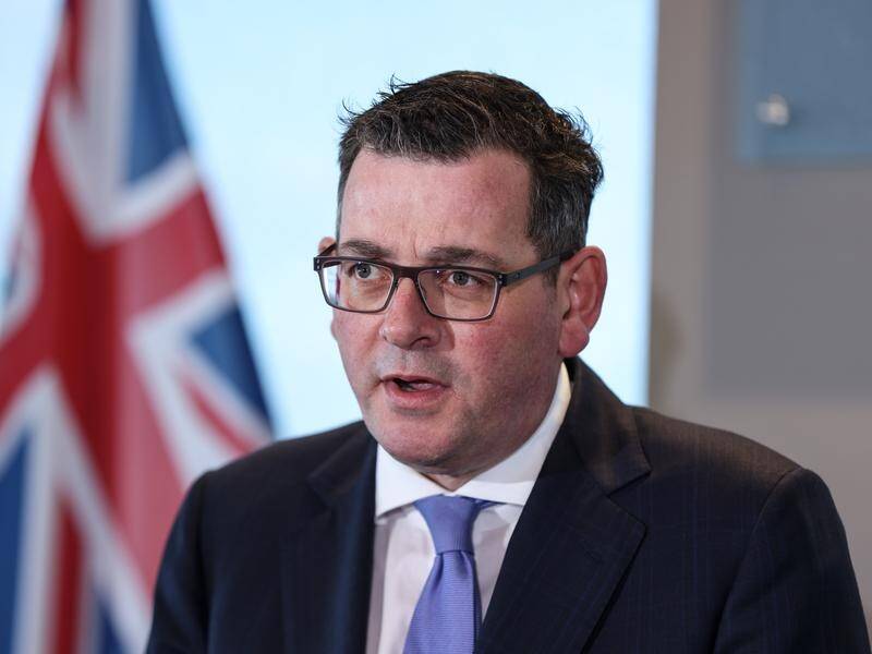 Daniel Andrews has released a recording of a speech he gave to a China-Australia economic forum. (Diego Fedele/AAP PHOTOS)