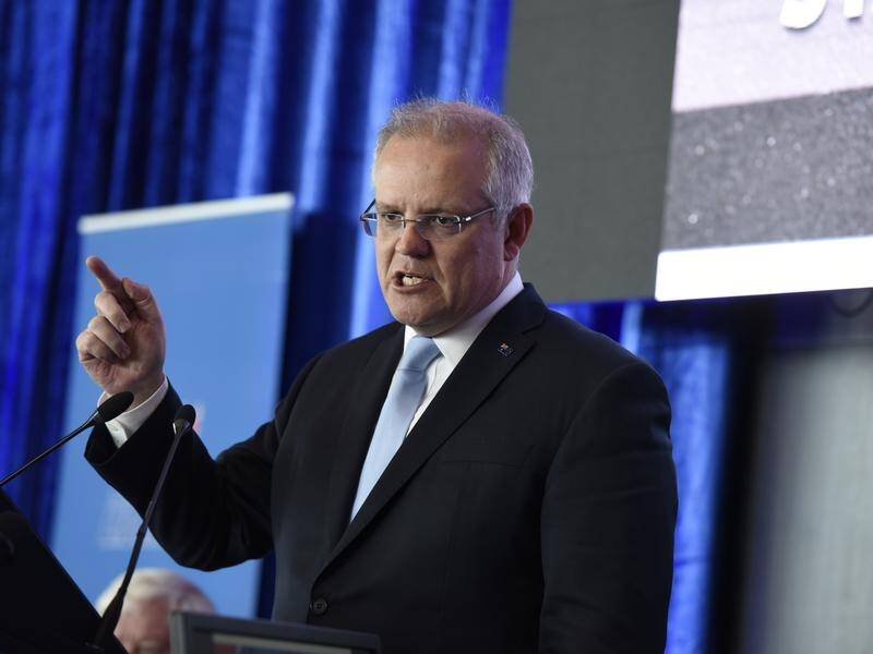 Scott Morrison will address the Liberal Party's council meeting as part of its 75th anniversary.