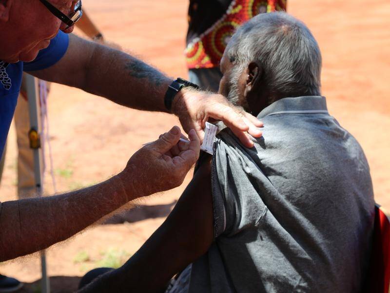 The vaccine rollout has been slow to reach some remote regions of the Northern Territory.