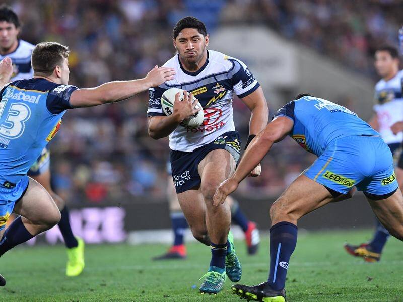 Queensland wanted Cowboys' Jason Taumalolo (centre) for their State of Origin squad.