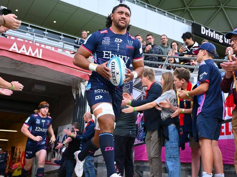 Rob Leota can't wait to get take on the Blues and wants his fellow Rebels to also enjoy the test. (Morgan Hancock/AAP PHOTOS)