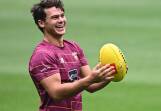 Cameron Rayner's performance in Brisbane's win over Melbourne has the Lions expecting more. (Joel Carrett/AAP PHOTOS)