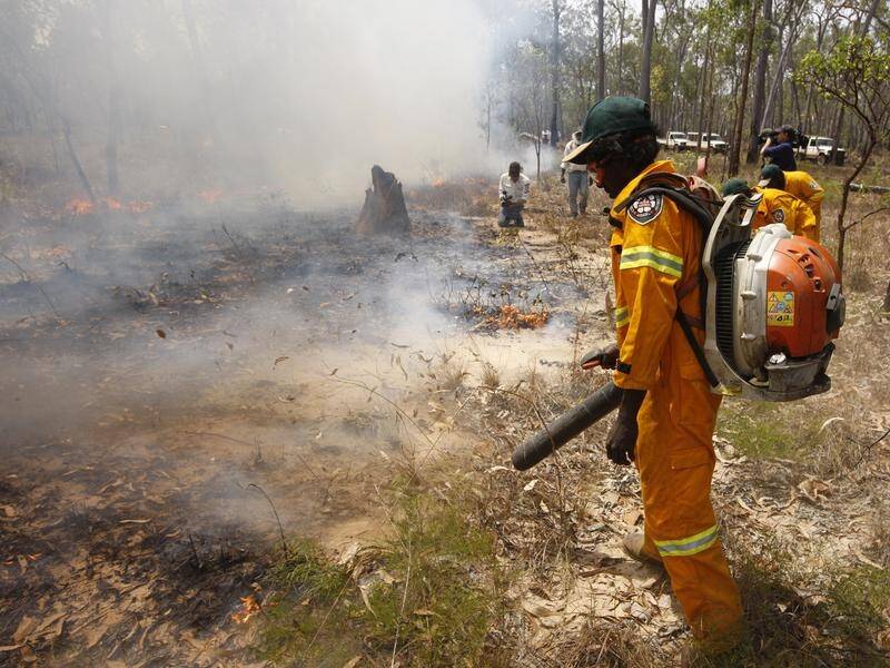 A mix of traditional and modern fire management techniques are used in Western Arnhem Land. (PR HANDOUT IMAGE PHOTO)
