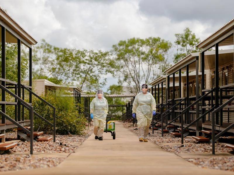 People arriving in the NT from Victoria will have to go into quarantine at Howard Springs.