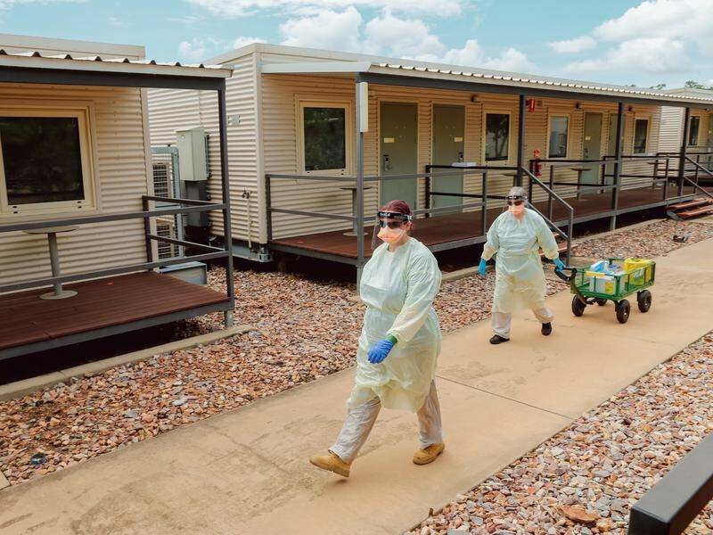 Staff the Howard Springs quarantine facility will be among the NT's first vaccine recipients.