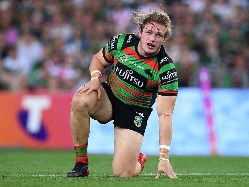 The Rabbitohs have hosed down rumours of English prop George Burgess switching to the Eels.