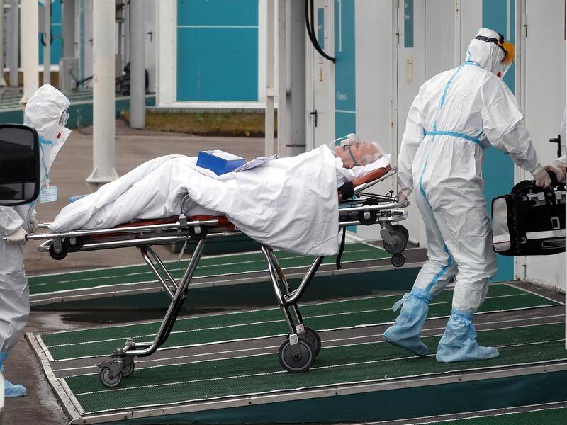 Moscow has imposed strict lockdown measures as hospitals confront a COVID surge.