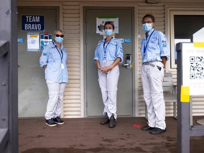 The NT government says its Howard Springs COVID-19 quarantine centre is "gold standard".