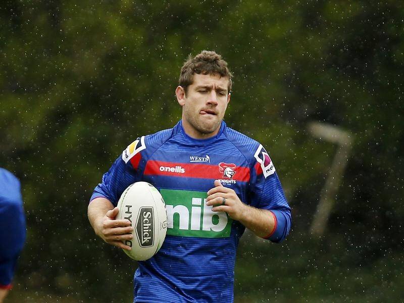 Newcastle signing Andrew McCullough kept his move to the Knights on the down low.