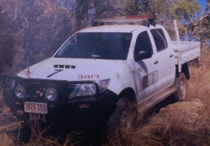 FIREFIGHTING THIEVES: Police are calling for assistance after this Bushfires NT Toyota HiLux dual cab was stolen in Katherine on August 5.
