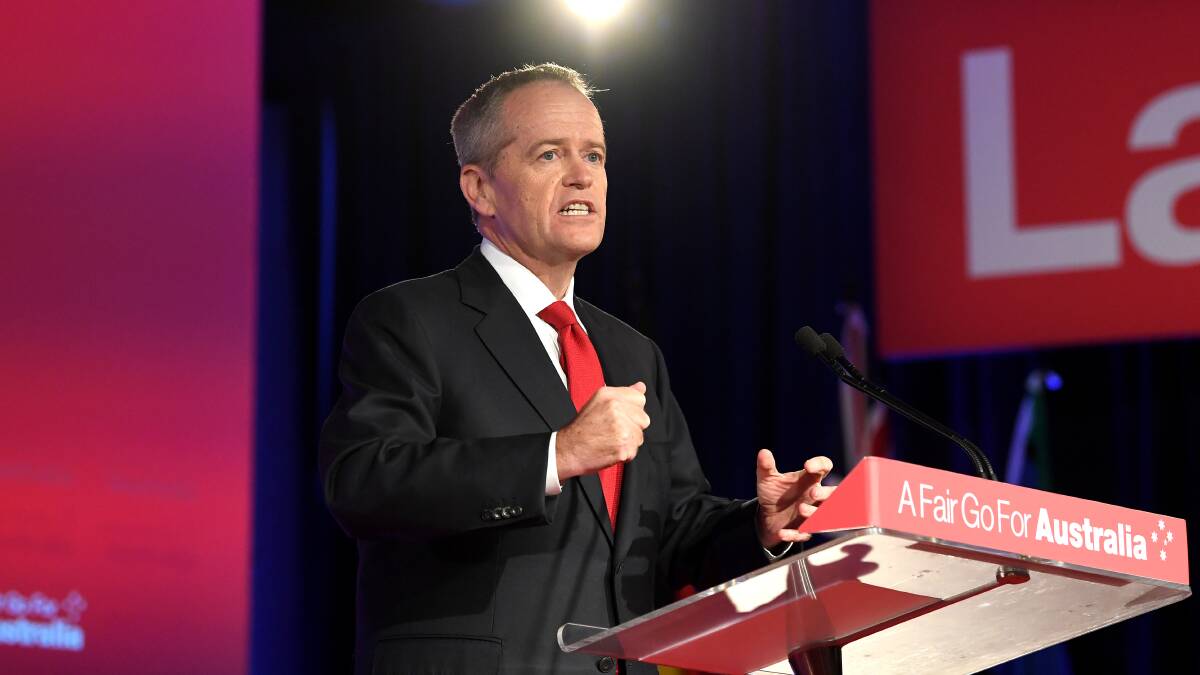 Bill Shorten was attacked throughout the 2019 campaign regarding Labor's climate policies. Picture: Getty Images