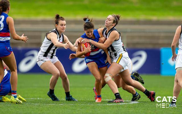 Eliza Morrison is a powerful midfielder who was set to play for the Western Bulldogs this year.