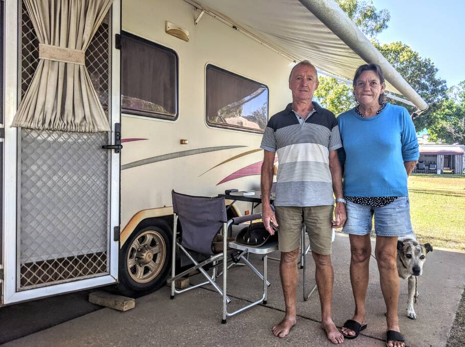 Western Australians Jeff and Sue Ward spend their life on the road nowadays.