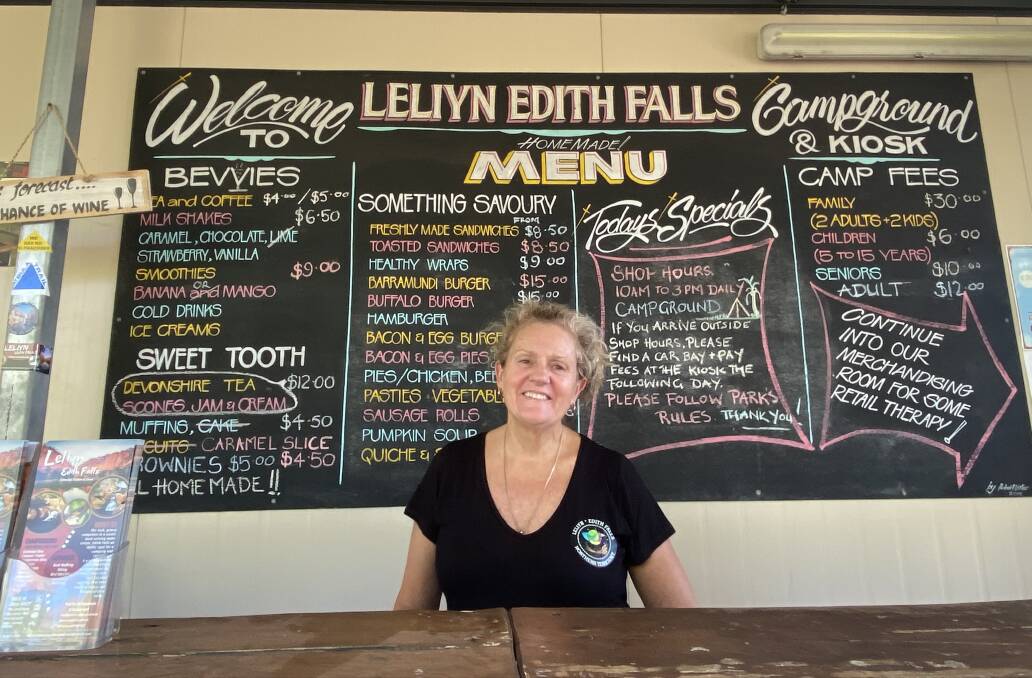 Leliyn Edith Falls campground manager Lisa Marks.