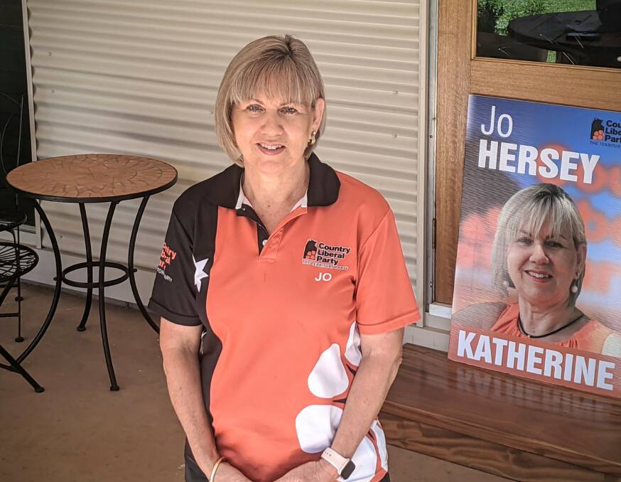 Jo Hersey for the Country Liberal Party.