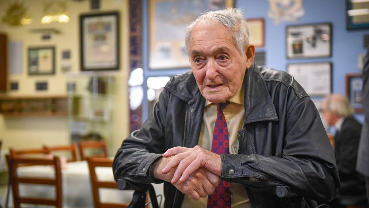 HISTORY OF SERVICE: Ronald Jones served in the Royal Australian Air Force, and experienced his fair share of conflict across the Pacific. Picture: Paul Scambler